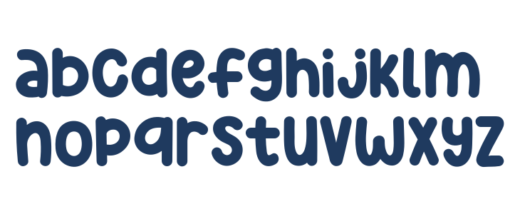 Small Print Lowercase