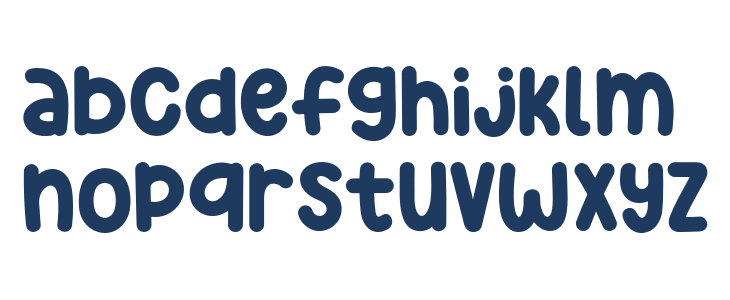 Small Print Lowercase