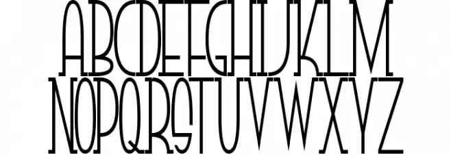 SmallTall Schriftart Groß