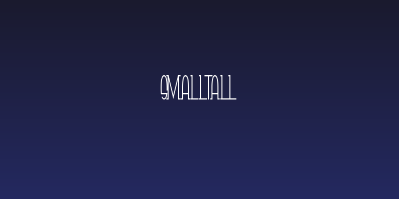 SmallTall Social Header