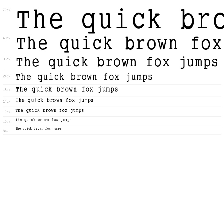 SmallTypeWriting-Medium Waterfall