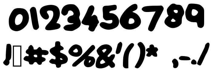 SmallandSircular Font OTHER CHARS