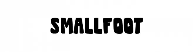 Smallfoot  Frei Schriftart Herunterladen