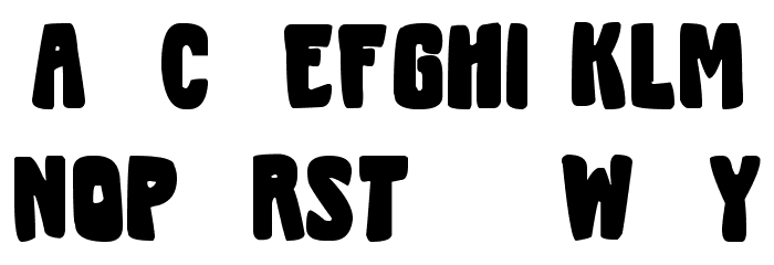 Smallfoot Font LOWERCASE
