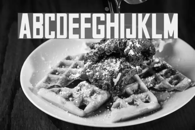 Smallville Solid Font examples