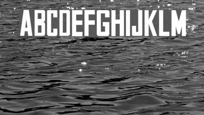 Smallville Solid Font examples