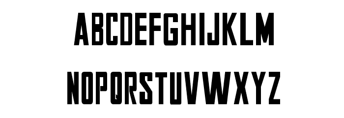Smallville Solid Font LOWERCASE