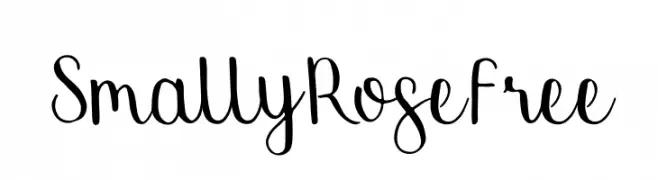 Smally Rose Free  baixar fontes gratis