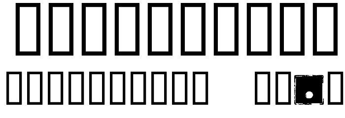 Smargana Dealing Font OTHER CHARS