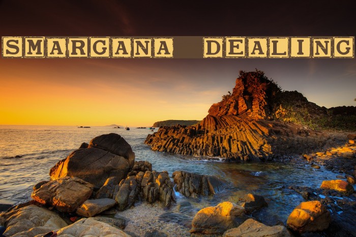 Smargana Dealing Font examples