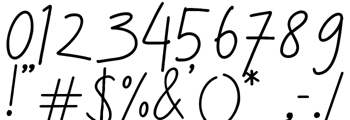 Smart Daddy Font OTHER CHARS