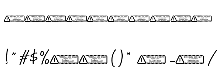 Smart Hallen Font OTHER CHARS