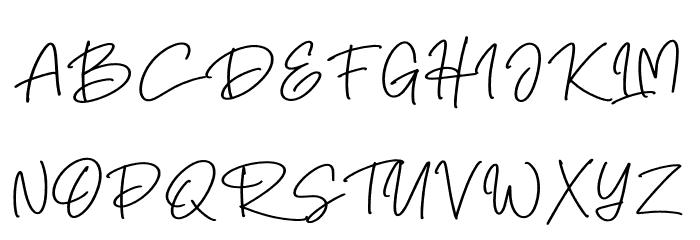 Smart Hallen Font UPPERCASE
