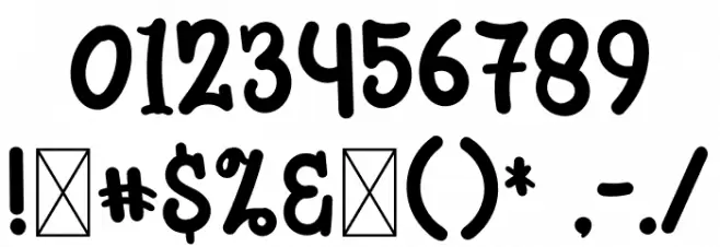 Smart Halloween Шрифта ДРУГИЕ символов