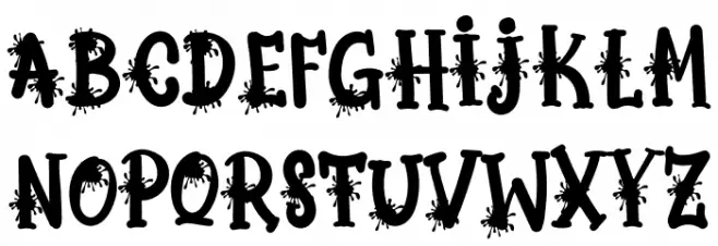 Smart Halloween Caratteri MAIUSCOLE