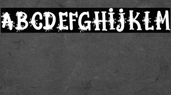 Smart Halloween Шрифта examples