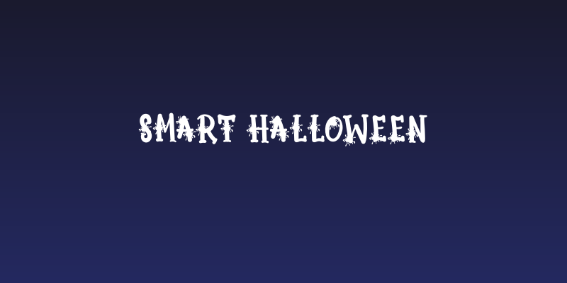 Smart Halloween Social Header
