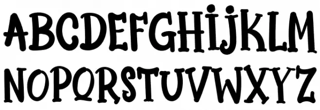 Smart Halloween Caratteri MINUSCOLO