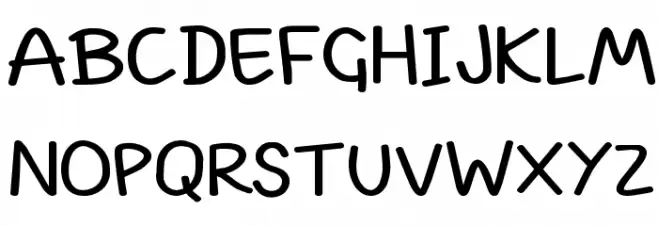 Smart Kid Schriftart Groß