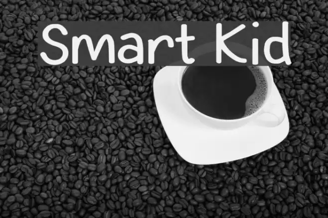 Smart Kid Font examples