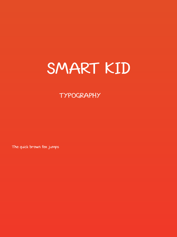 Smart Kid Poster