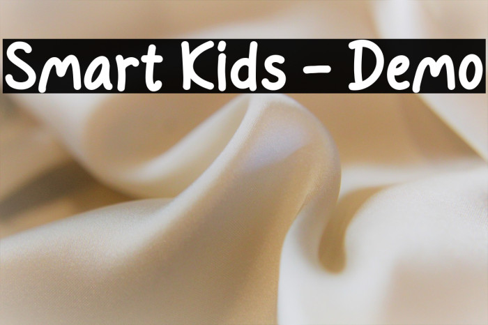 Smart Kids - Demo Example 3