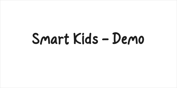 Smart Kids - Demo Logo