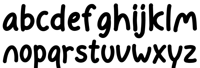 Smart Kids - Demo Font LOWERCASE
