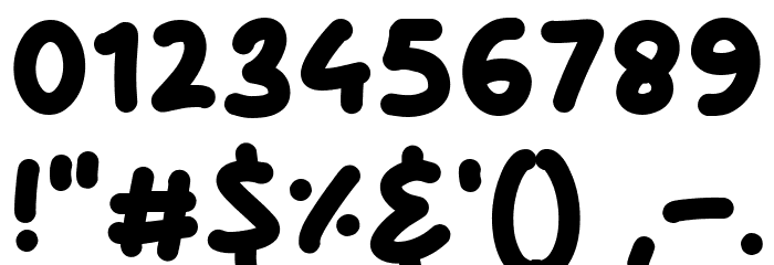 Smart Kids Font OTHER CHARS