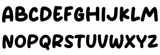 Smart Kids Font Litere mari