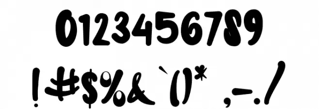 Smart Kidz Font OTHER CHARS