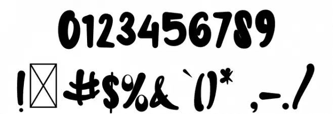 Smart Kidz Font OTHER CHARS