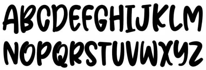 Smart Kidz Schriftart Groß