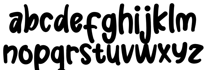 Smart Kidz Font LOWERCASE