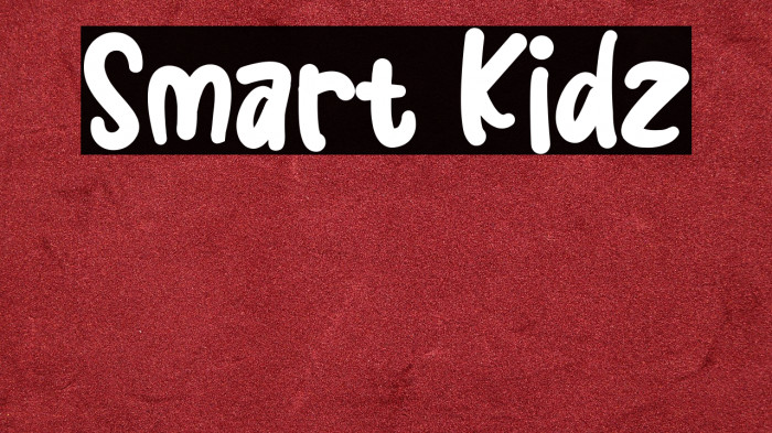 Smart Kidz Example 1