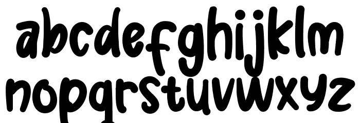 Smart Kidz Font LOWERCASE