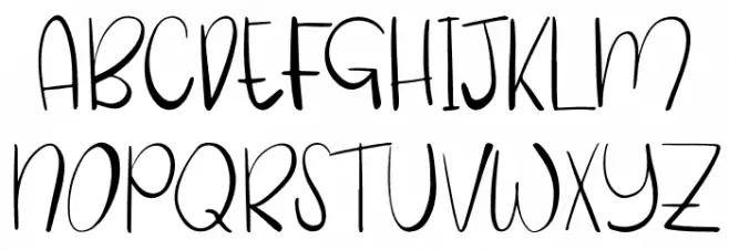 Smart Living Schriftart Groß