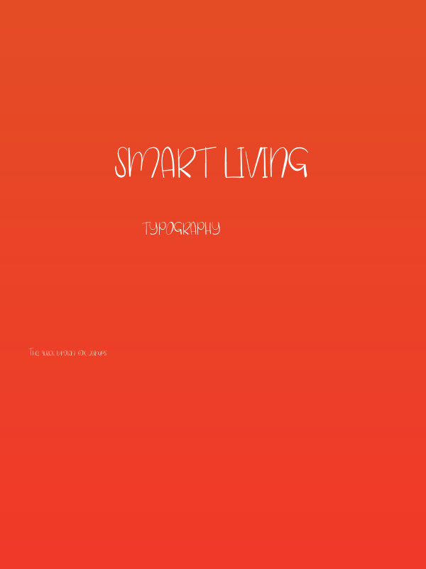 Smart Living Poster