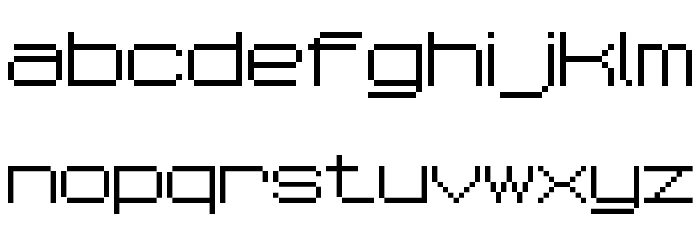 Smart Patrol NBP Regular Font LOWERCASE
