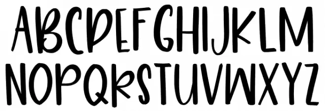 Smart Pumkin फ़ॉन्ट लोअरकेस