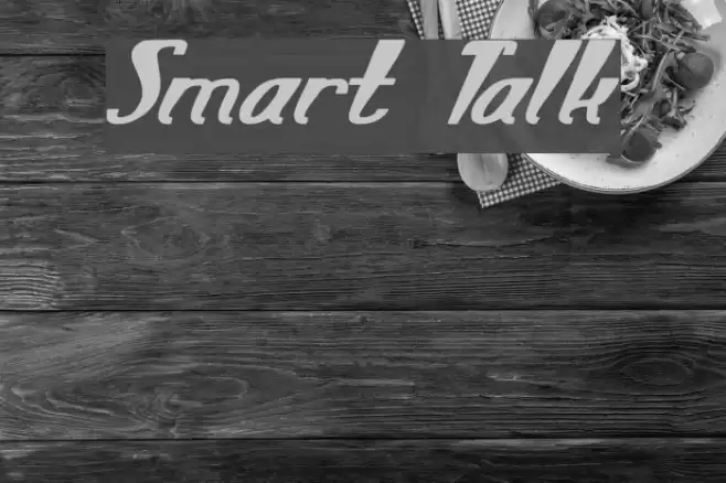 Smart Talk Font examples