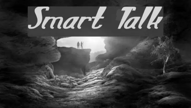 Smart Talk Font examples