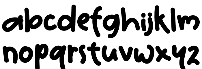 Smart Teacher Font LOWERCASE