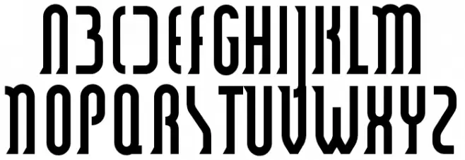 Smart and Sexy Bold Font Litere mari