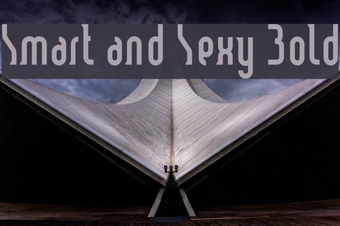 Smart and Sexy Bold Font examples