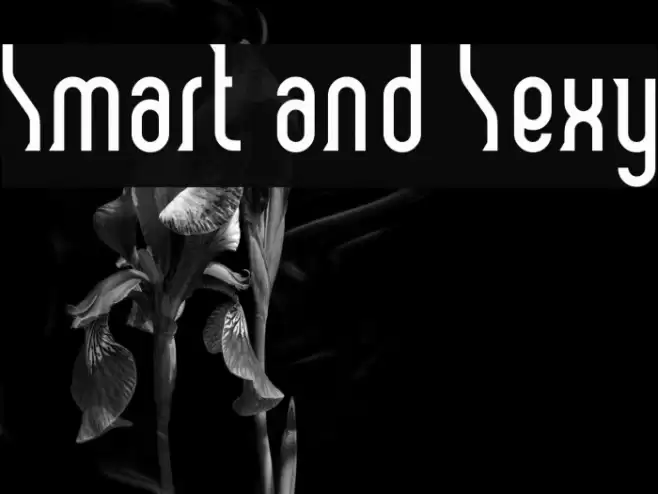 Smart and Sexy Font examples