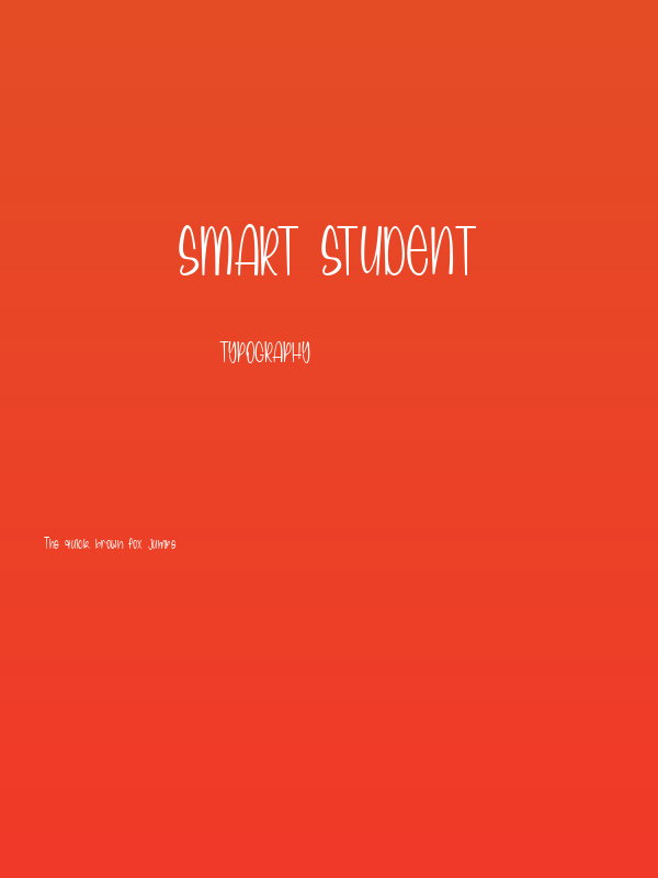 Smart student Poster