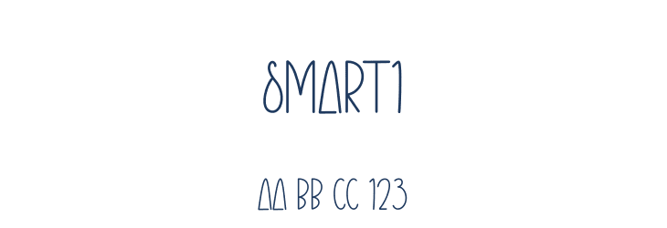 Smart1 Font Preview