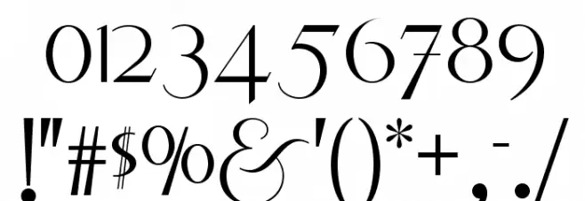 SmartFrocksNF Font OTHER CHARS