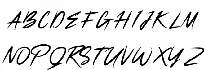 SmartSignature Polices MAJUSCULES